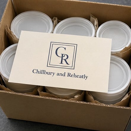 Customized food containers for meal-prep and ghost kitchens